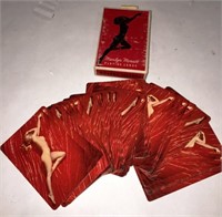 MARILYN MONROE PLAYING CARDS