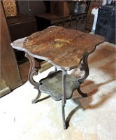Antique Parlour Table, 23" x 23" x 29.5"