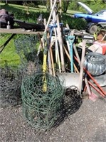 Assorted Garden Tools, Roof Vent, etc.