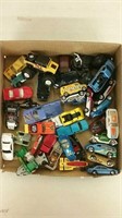 Flat of toy cars