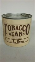 Tobacco beans tin