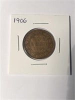 1906 Canadian Large Penny