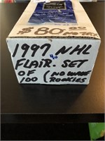 1997 NHL Flair Hockey Card Set
