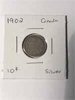 1902 Canadian Silver Dime