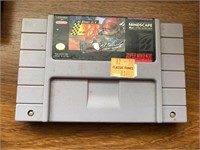 SNES Al Unser Jr's Road To The Top Game