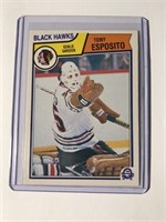 1983 Tony Esposito Hockey Card