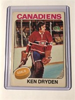 1975 Ken Dryden Hockey Card