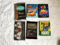 6 Unopened Packs Of Hockey Cards