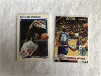 2 Michael Jordan Basketball Cards