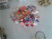 Barbie doll clothes horse handmade quilts Etc