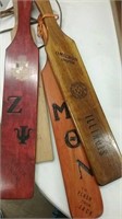 Group fraternity paddles