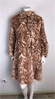 Vintage tan and cream mink coat- Greece