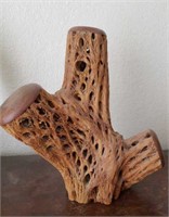 Hand Finished Mesquite Piece, Sanded, Capped