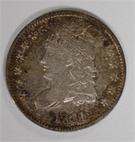 1831 CAPPED BUST HALF DIME, XF