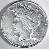 1934-S PEACE DOLLAR  XF+