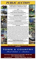 PUBLIC AUCTION SATURDAY MAY 26TH 2018