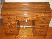 Wooden Rolltop Desk