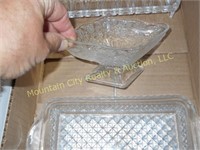 3 Miscellaneous Cracker/Candy Dishes