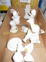 Lot of 8 Whimiscal Angels