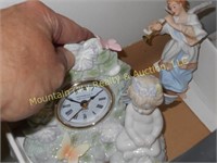 Angel Clock & Angel Ornament