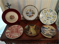 Assorted Decorative Collectors Plates