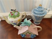Eclectic Decorative Tea Pots