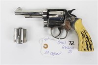 SMITH & WESSON REVOLVER SHOWS SOME WEAR, HAS