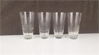 For Crystal edged water glasses