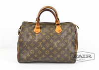 Vintage Louis Vuitton Speedy 30 Handbag