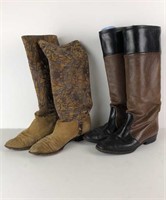 Two pairs of designer boots