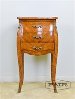 Decorative narrow chest of drawers