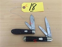 2- Schatt & Morgan Titusville 2 blade Knives