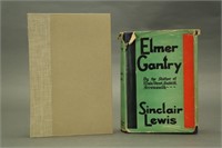 2 Sinclair Lewis items incl: Elmer Gantry, 1st bdg