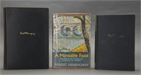 3 Hemingway Firsts incl: A Moveable Feast.