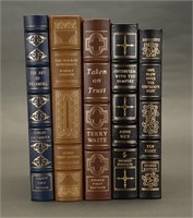5 signed Easton Press/Franklin Library, incl Kesey