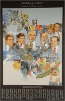 The McLaughlin Group 10th Anniversary Painting