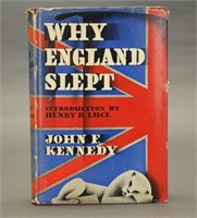 John F. Kennedy. Why England Slept. 1st ed./print.