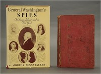 2 Books incl: General Washington’s Spies...