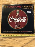 Lot of 2 coca cola calendars