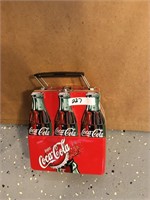 Retro coca cola 6 pack lunchbox