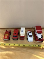 Lot of 5 toy cars