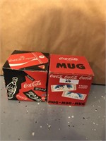 Lot of 2 coca cola mugs