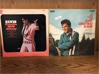 LOT 2 Vinyl Record Elvis Frankie & Johnny