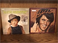 LOT 2 Vinyl Records Elvis Country Welcome To My