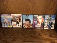 LOT 5 Assorted Elvis Presley DVDs