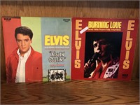 LOT 2 Vinyl Record Elvis Kiszin Cousins Burning