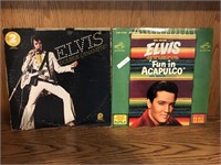 LOT 2 Vinyl Record Elvis Double Dynamite  Fun in
