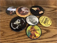 LOT 7 Elvis Presley Buttons Collection
