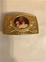 Elvis Presley Buckle Belt Gold Color with Picture