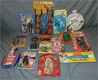 Box Lot of Vintage Rack Toys